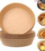 50PCs Air Fryer Disposable Paper Liner Non stick Disposable Cooking Roasting Baking Parchment Paper Sheets Airfryer