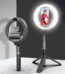 L07 Portable 16cm LED Ring Light Bluetooth Selfie Stick Tripod