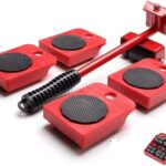 أداة رفع وتحريك الأثاث والأدوات الثقيلة (4 عجلات)