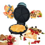 ماكينة وافل على شكل قلب - 5 قطع