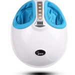 جهاز مساج وتدليك القدمين بالحرارة مع جهاز التحكم عن بعد