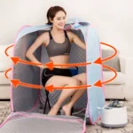 ⁦خيمة ساونا منزلية قابلة للطي مع جهاز بخار لفقدان الوزن للمنزل⁩ - الصورة ⁦6⁩