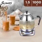 ⁦صانعة شاي الكرك بسعة 1.5 لتر من سومو تحضير سريع ومذاق أصيل⁩ - الصورة ⁦2⁩