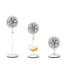 crony jy2219 retractable floor fan household floor electric fan air circulation vertical strong wind strong mute desktop 261230