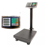 ميزان رقمي الكتروني للأرضية 200 كجم قابل للطي بشاشة LCD عالية الوضوح