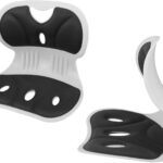 كرسي تصحيح وضعية الجلوس مع وسادة دعم أسفل الظهر