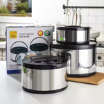 مجموعة أوعية طعام من الستانلس ستيل 3 قطع – لحفظ وتخزين الطعام