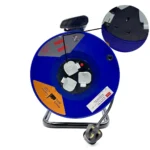 بكرة كابل كهرباء بطول 50 متر مع 3 مقابس ثلاثية من كلاستار H05VVF