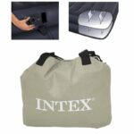 ⁦مرتبة هوائية قابلة للنفخ من Intex مع مضخة كهربائية مدمجة حجم مزدوج 137 × 191 × 23 سم⁩ - الصورة ⁦5⁩