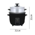 ⁦قدر الأرز الكهربائي سومو 1.8 لتر، 700 واط عملي وسهل (SX-180)⁩ - الصورة ⁦9⁩