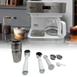 ماكينة تحضير قهوة إسبريسو 8 في 1 من SAYONA قوة 1850 واط وضغط 20 بار