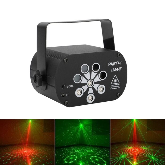 crony 8 holes redgreen laser with rgb uv led light led stage effect lighting with remote controller 536770