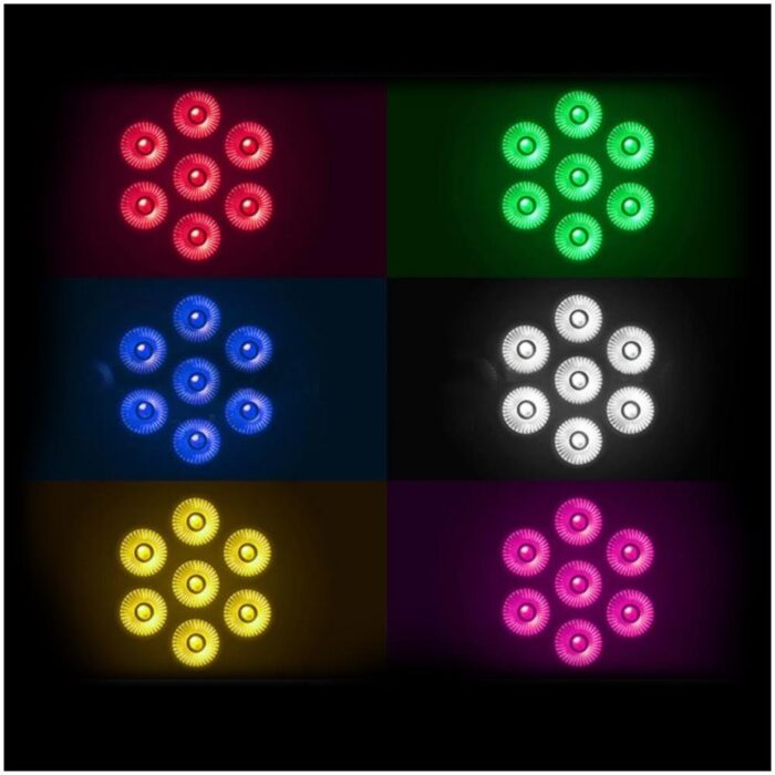 crony lm70s mini dj equipment smart rainbow light led moving head 137745