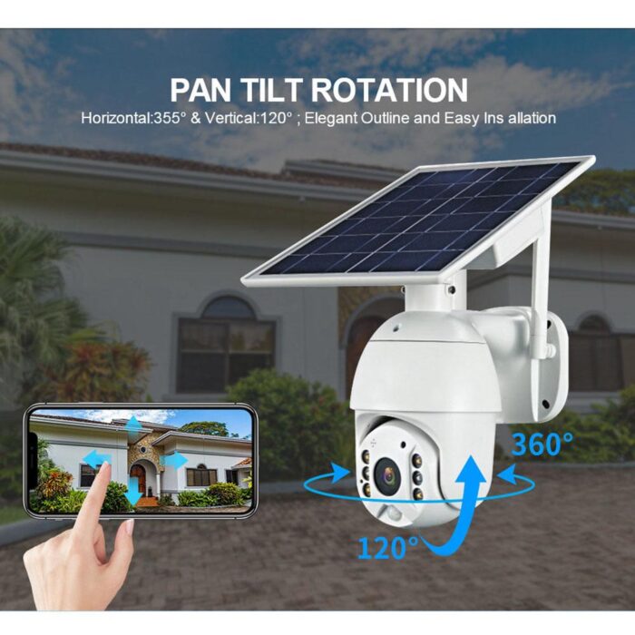 rbx s10 low power wifi solar camera 1080p hd solar panel outdoor surveillance waterproof cctv camera smart home two way voice intrusion alarm 159212