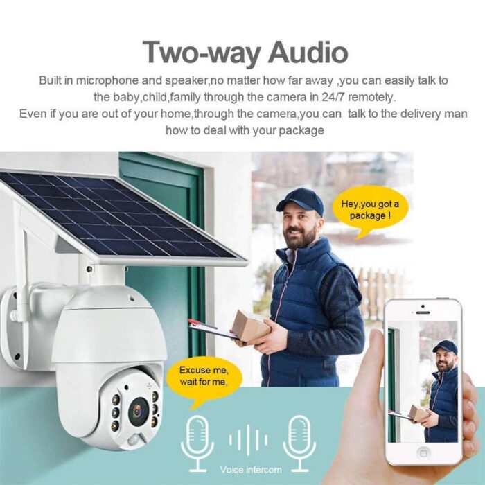 rbx s10 low power wifi solar camera 1080p hd solar panel outdoor surveillance waterproof cctv camera smart home two way voice intrusion alarm 424922