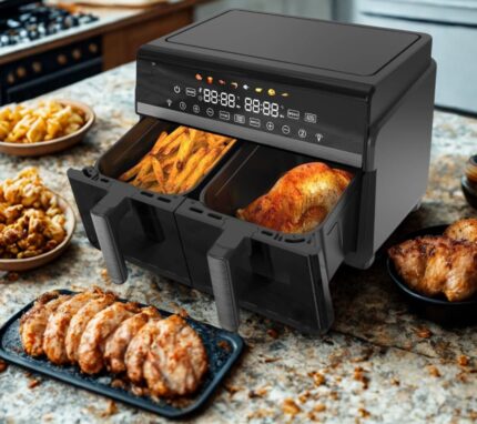 مقلاة هوائية SUMO Air Fryer – SM-1012 | سعة 12 لتر – قدرة 2200 واط