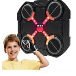 لعبة ملاكمة إلكترونية للأطفال لوحة LED تفاعلية مع موسيقى وبلوتوث