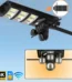كاميرا مراقبة شمسية 4K بزاوية 360° واتصال 4G/WiFi – مزودة بكشاف ذكي ورؤية ليلية (SPM-XA01)