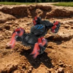 ⁦لعبة السيارة البهلوانية المضيئة دوران 360° وتحكم لاسلكي⁩ - الصورة ⁦6⁩