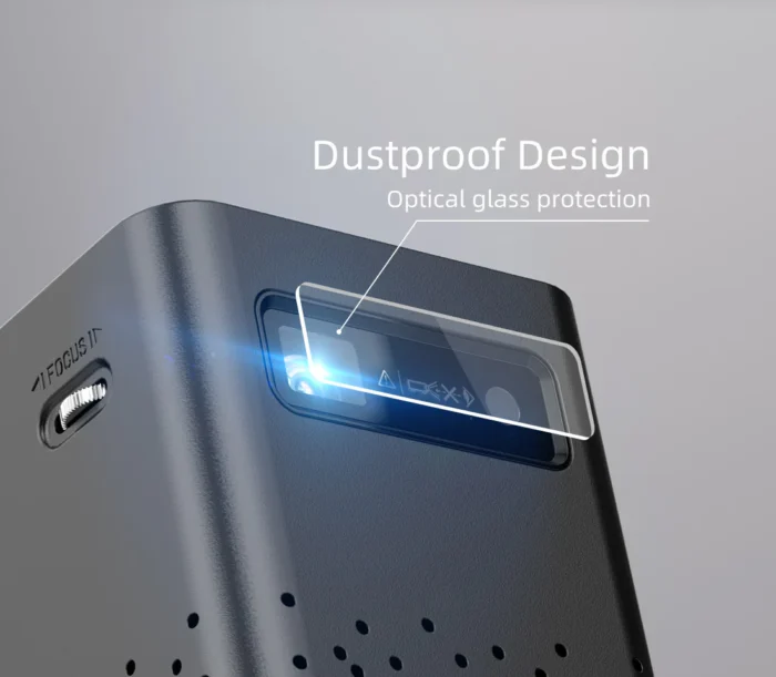 ⁦جهاز عرض بروجكتور محمول C900 – DLP ذكي مع بلوتوث بطارية داخلية⁩ - الصورة ⁦8⁩