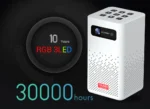⁦جهاز عرض بروجكتور محمول C900 – DLP ذكي مع بلوتوث بطارية داخلية⁩ - الصورة ⁦6⁩