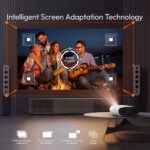 ⁦جهاز عرض ذكي بروجكتور Q7 بدقة Full HD – أندرويد 9.0⁩ - الصورة ⁦8⁩
