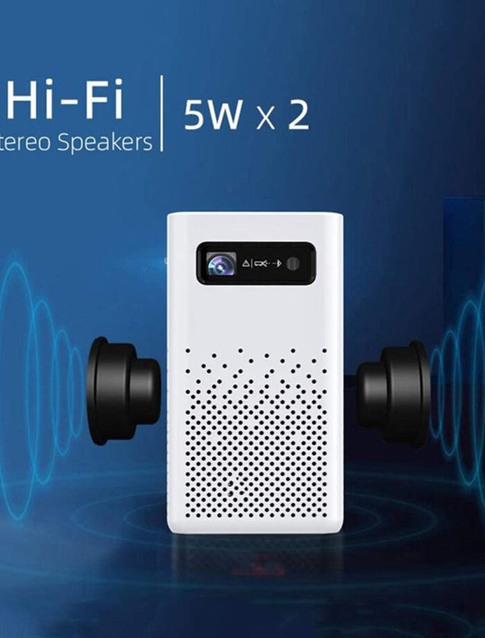 ⁦جهاز عرض بروجكتور محمول C900 – DLP ذكي مع بلوتوث بطارية داخلية⁩ - الصورة ⁦10⁩