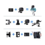 ⁦كاميرا أكشن رياضية بدقة 4K – مقاومة للماء + واي فاي + رؤية واسعة 170°⁩ - الصورة ⁦8⁩