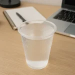 ⁦أكواب بلاستيكية شفافة – 237 مل (عدد 50 كوب)⁩ - الصورة ⁦2⁩