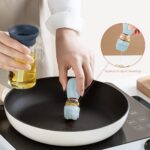 ⁦موزع زيت مع فرشاة سيليكون وقطّارة – تصميم 2 في 1⁩ - الصورة ⁦5⁩