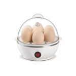غلاية بيض كهربائية بسعة 7 بيضات طهي بالبخار والغلي والقلي السريع