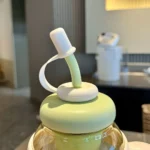 ⁦كوب أكريليك مع مصفاة ومصاصة بسعة 1200 مل⁩ - الصورة ⁦3⁩