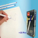 ⁦علبة أقلام حبر أزرق جاف تريو أب من إيلوت- قطر 0.7 مم (10 أقلام)⁩ - الصورة ⁦4⁩