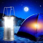 ⁦فانوس تخييم محمول مزود بإضاءة LED قابل لإعادة الشحن⁩ - الصورة ⁦6⁩