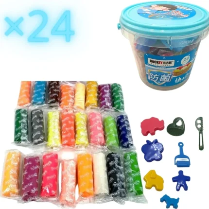 معجون لعب للأطفال 24 لون