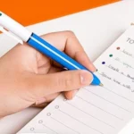 ⁦قلم حبر جاف 4 في 1 من بيك⁩ - الصورة ⁦8⁩