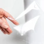 ⁦أوراق تجليد لاصقة شفافة للكتب والدفاتر (50×36 سم) من كراون - 10 أوراق⁩ - الصورة ⁦2⁩