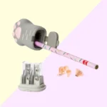⁦مبراة أقلام رصاص بمرآة مدمجة على شكل دعسة قطة (YL231677)⁩ - الصورة ⁦2⁩