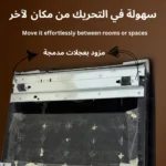 ⁦ثلاجة مشروبات سايونا مع فريزر سعة 165 لتر باب زجاجي بقفل وإضاءة LED⁩ - الصورة ⁦9⁩