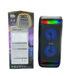 مكبر صوت 4 بوصة × 2 بلوتوث محمول بقدرة 6 واط مع إضاءة RGB