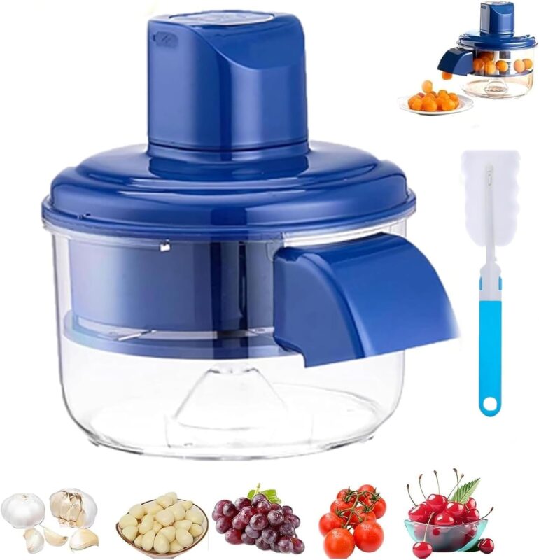 جهاز تقشير الثوم والطماطم والعنب الأوتوماتيكية مقشرة كهربائية قابلة للشحن