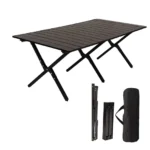 ⁦طاولة تخييم ونزهات معدنية قابلة للطي⁩ - الصورة ⁦6⁩