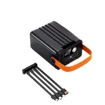 ⁦باور بانك كين فال بسعة 80000mAh مع شاشة رقمية و4 كابلات مدمجة⁩ - الصورة ⁦2⁩