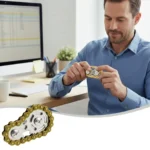 لعبة فيدجيت سبينر يدوي بتصميم سلسلة الدراجة