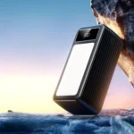 ⁦باور بانك بسعة 60000mAh مع شحن سريع 22.5 واط و4 كابلات مدمجة وإضاءة LED⁩ - الصورة ⁦4⁩