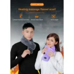 ⁦وشاح تدفئة ومساج 2 في 1 للرقبة⁩ - الصورة ⁦2⁩