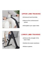 ⁦دراجة تمرين منزلي للذراعين والفخذين مع شاشة LCD⁩ - الصورة ⁦5⁩