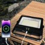 ⁦مصباح كشاف يعمل بالطاقة الشمسية مع حامل ثلاثي⁩ - الصورة ⁦7⁩