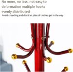 ⁦شماعة معاطف هيكل معدني ثابت بقاعدة⁩ - الصورة ⁦6⁩