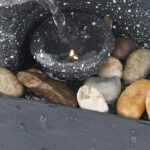 ⁦نافورة مياه اصطناعية ديكورية مع شلال وأضواء⁩ - الصورة ⁦10⁩